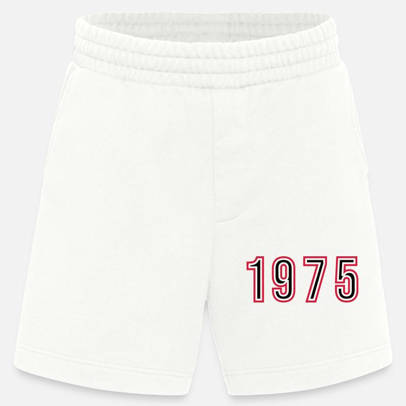 1975 Numéro de l’année - Short bio épais fabriqué en UE - OFF WHITE