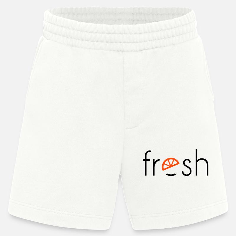 fresh - 2 Farben - Heavyweight Shorts - made by SPREAD  - OFF WHITE