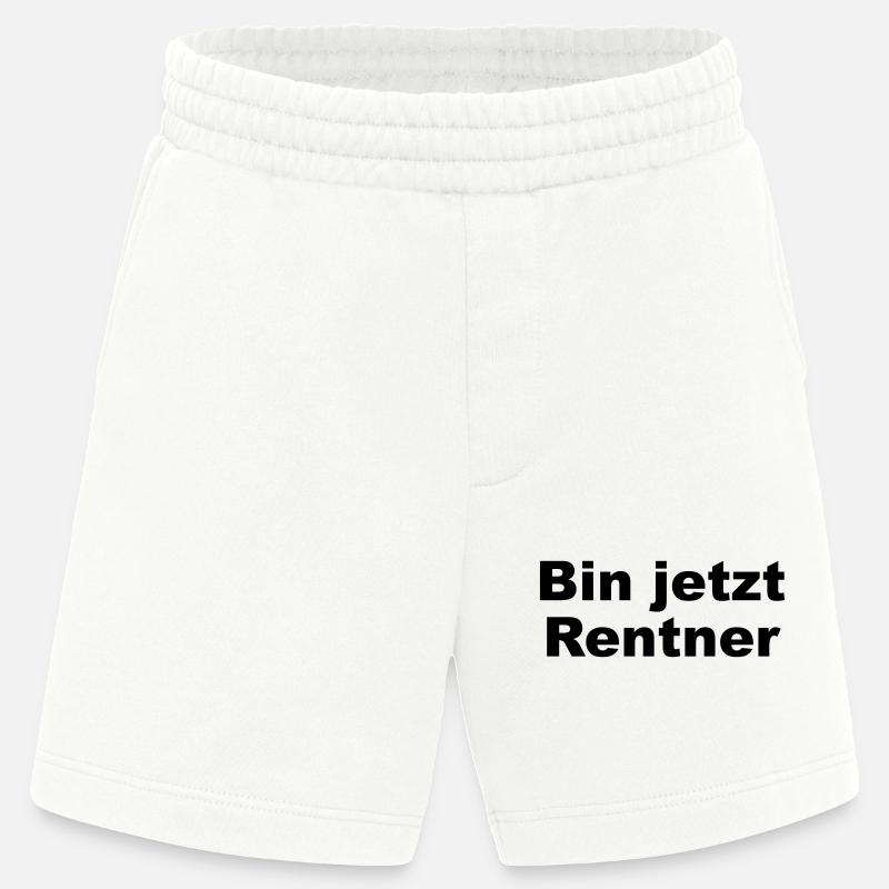 Rentner Geschenk - Heavyweight Shorts - made by SPREAD  - OFF WHITE