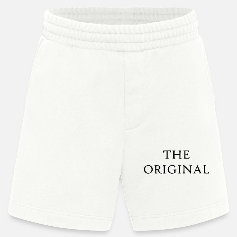 Statement Spruch The Original - Heavyweight Shorts - made by SPREAD - OFF WHITE