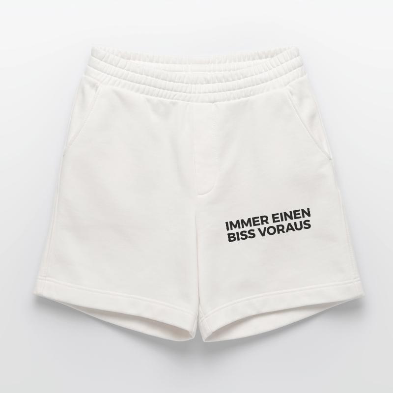 immer einen Biss voraus Heavyweight Shorts - made by SPREAD