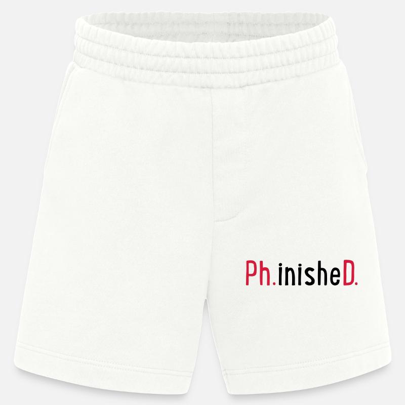 Ph.D. - Short bio épais fabriqué en UE - OFF WHITE
