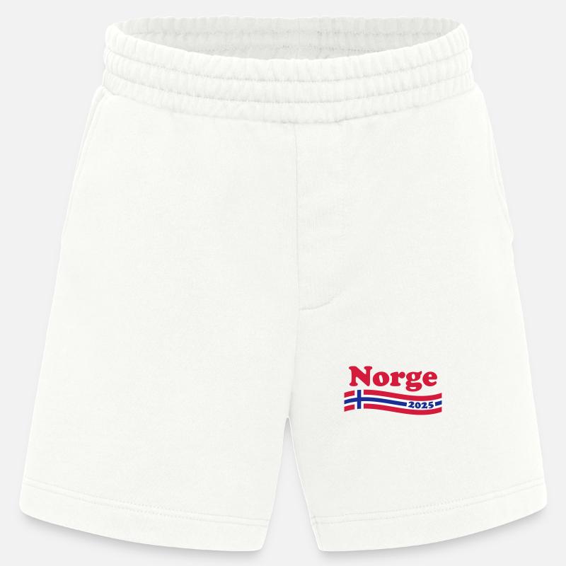 Norway 2025 Norway - Heavyweight Shorts - made by SPREAD - OFF WHITE