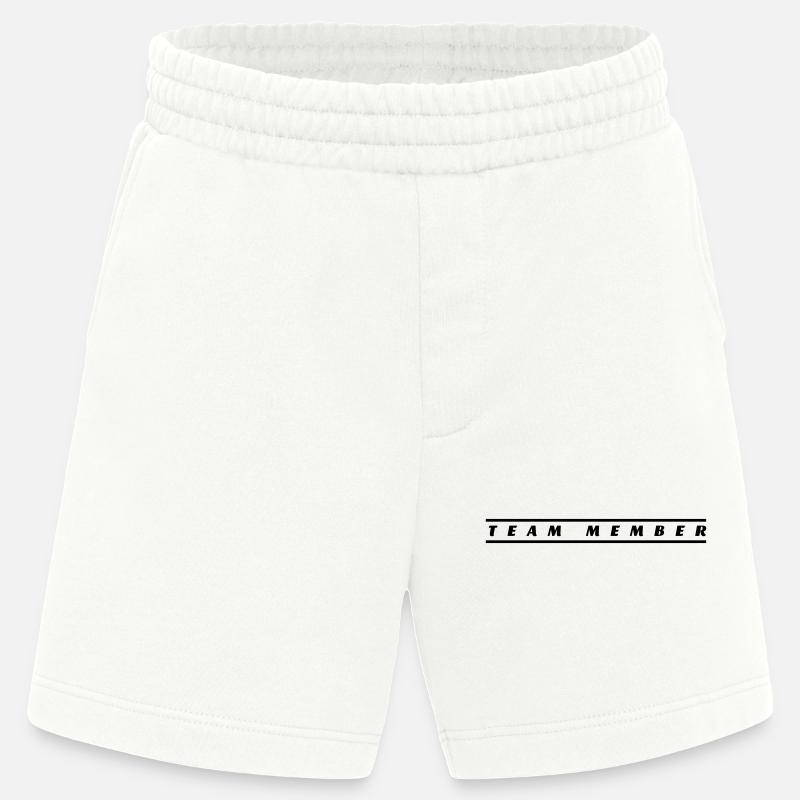 Équipier - Short bio épais fabriqué en UE - OFF WHITE