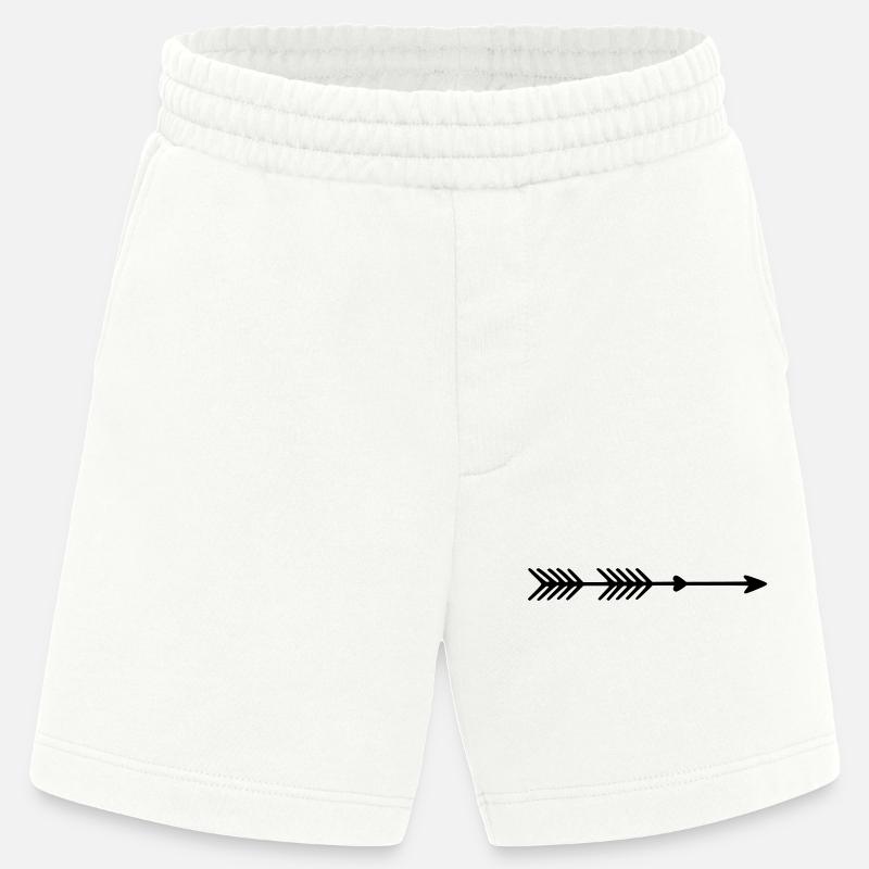 Pfeil rechts - Heavyweight Shorts - made by SPREAD  - OFF WHITE