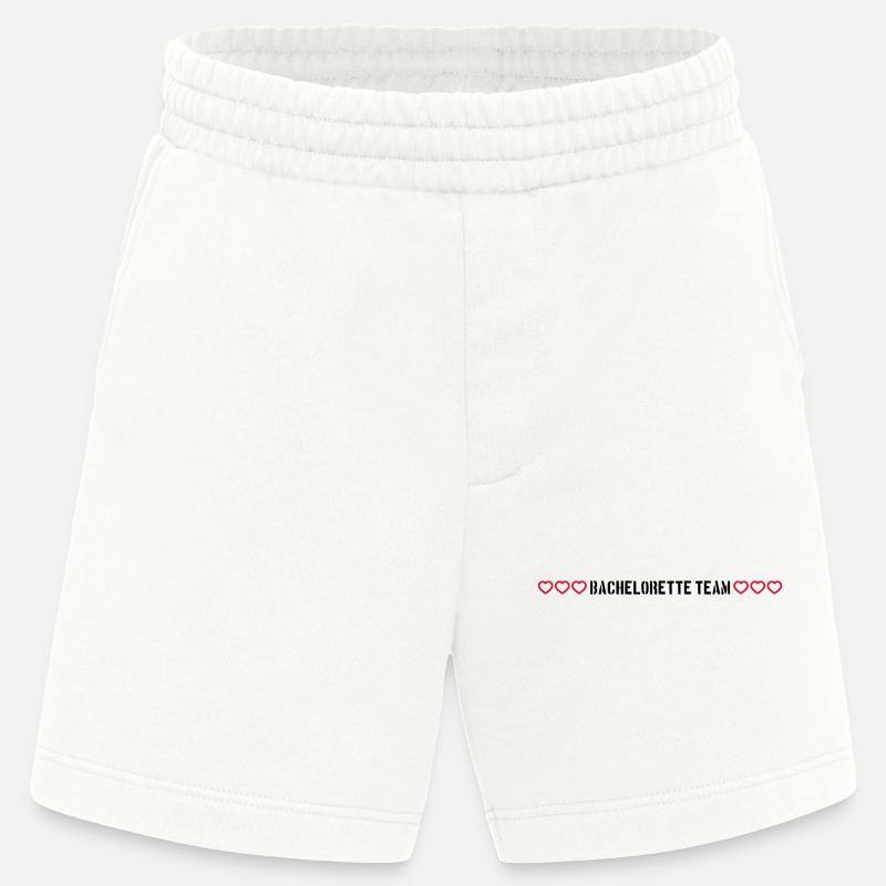 bachelorette team herzchen - Heavyweight Shorts - made by SPREAD  - OFF WHITE