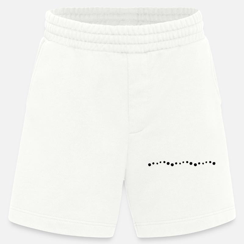 Points Line - Heavyweight Shorts - made by SPREAD  - OFF WHITE