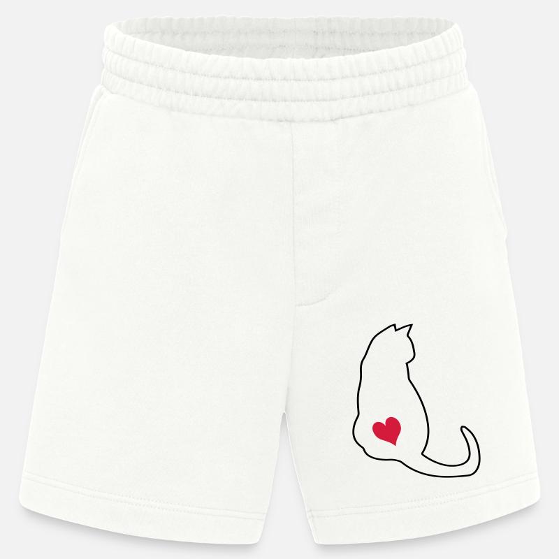 Chat - Short bio épais fabriqué en UE - OFF WHITE