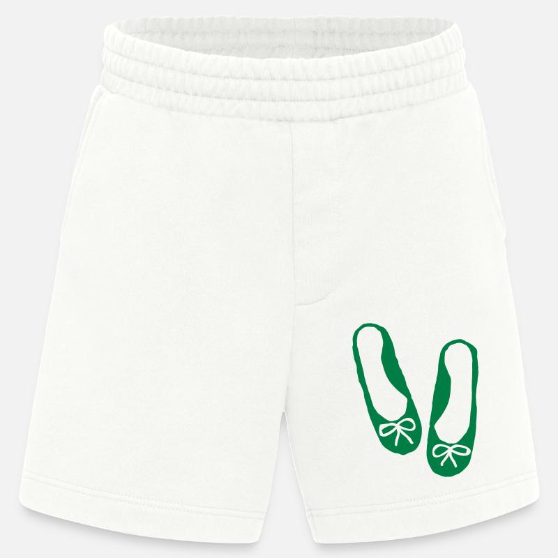 Raue Ballettschuhe - Heavyweight Shorts - made by SPREAD  - OFF WHITE