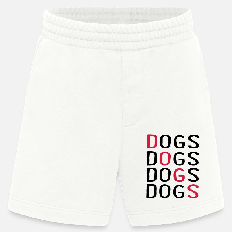 Hunde - Heavyweight Shorts - made by SPREAD  - OFF WHITE