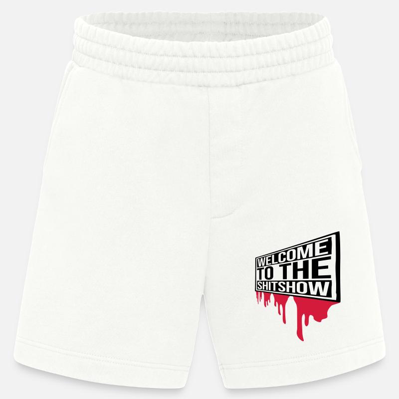 Blut Welcome Shitshow - Heavyweight Shorts - made by SPREAD  - OFF WHITE