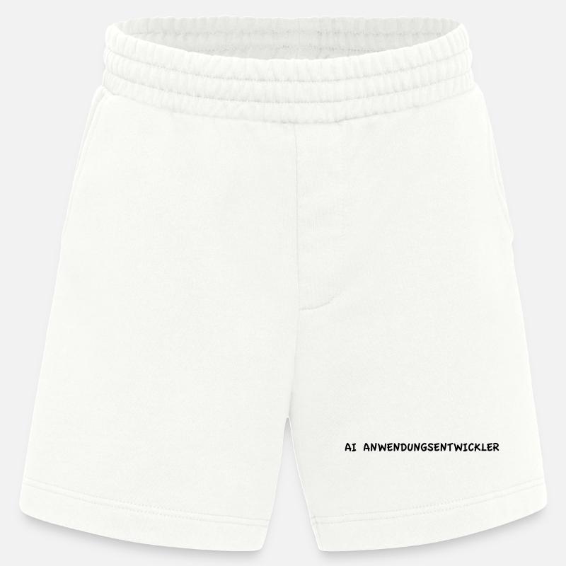 AI Application Developer - Heavyweight Shorts - made by SPREAD  - OFF WHITE