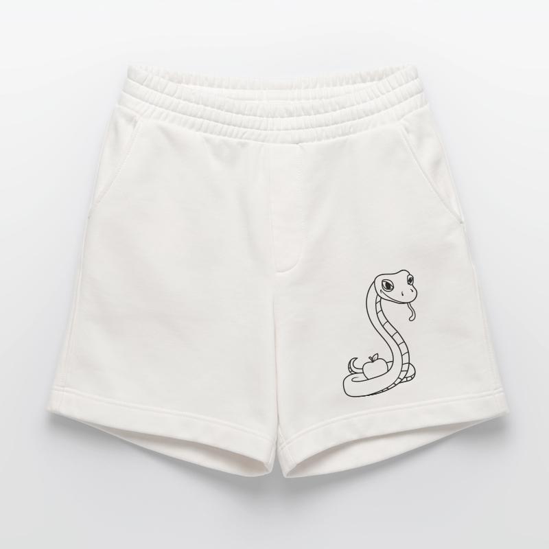 evil devil apple eva adam human god ver Heavyweight Shorts - made by SPREAD 