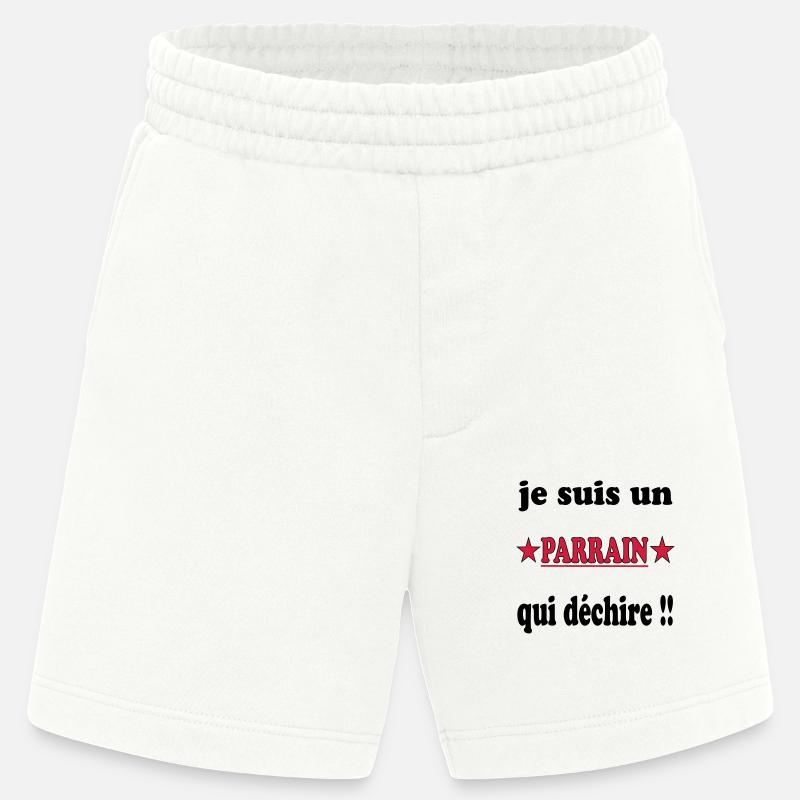 PATE - Heavyweight Shorts - made by SPREAD  - OFF WHITE