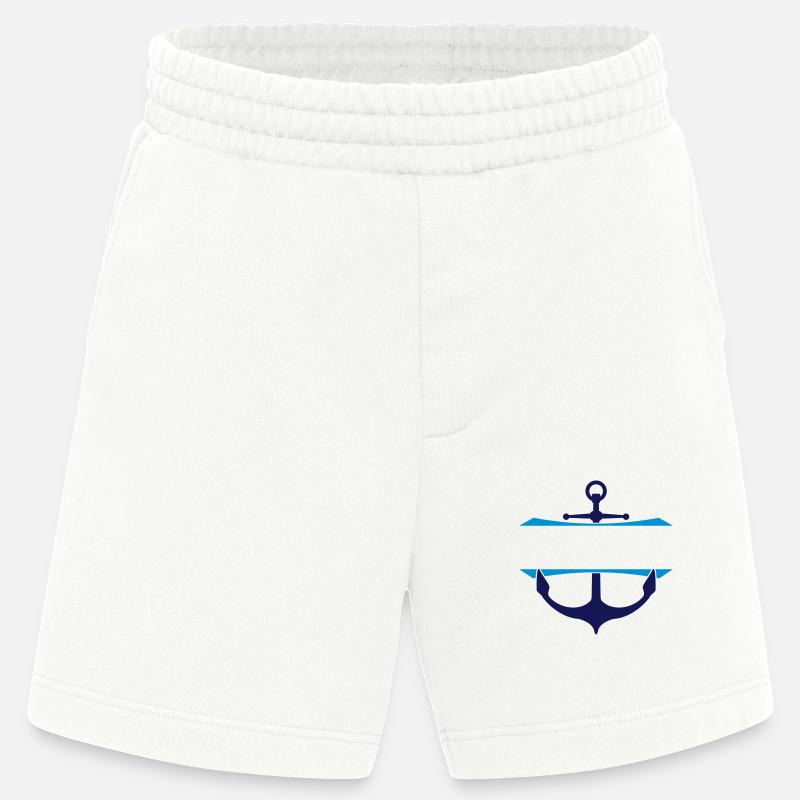 Anker Text einfügen - Heavyweight Shorts - made by SPREAD  - OFF WHITE