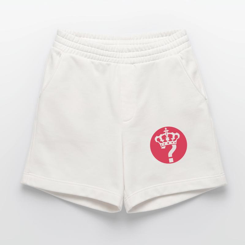 Question Mark Icon Crown Heavyweight Shorts - made by SPREAD 