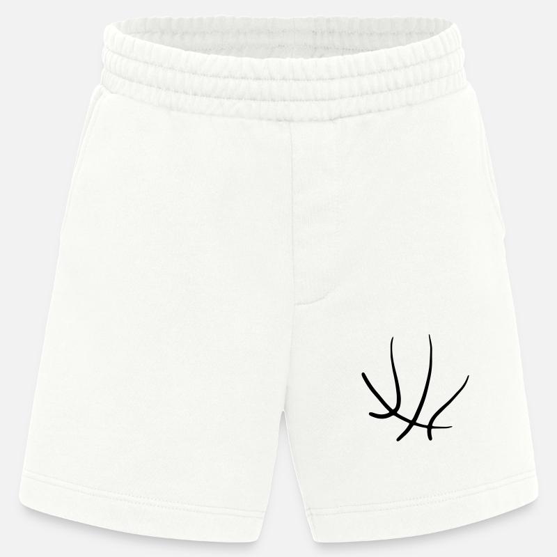 Basketbäll 11 Zeichenfläche 11 - Heavyweight Shorts - made by SPREAD  - OFF WHITE