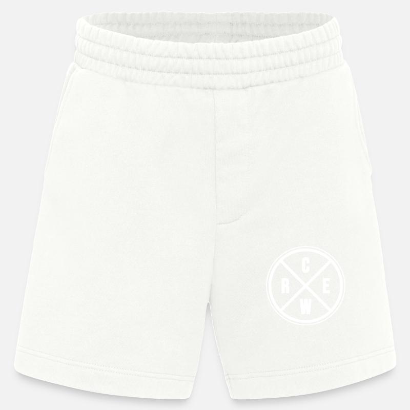 Cercle d’équipage - Short bio épais fabriqué en UE - OFF WHITE