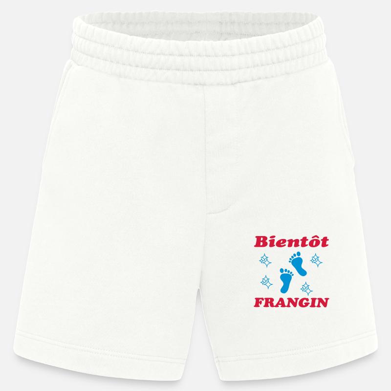 BALD BRUDER - Heavyweight Shorts - made by SPREAD  - OFF WHITE