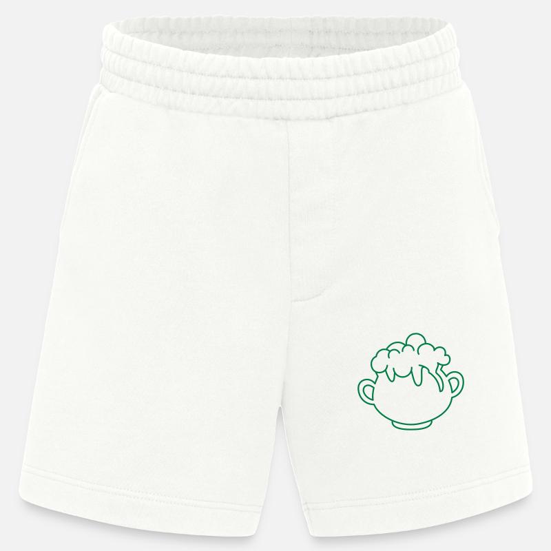 Kessel mit sprudelndem Trank - Heavyweight Shorts - made by SPREAD  - OFF WHITE