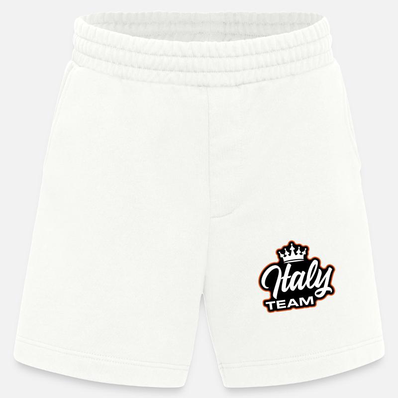 Équipe d’Italie - Short bio épais fabriqué en UE - OFF WHITE