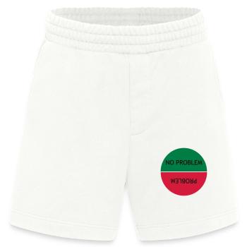 Kein Problem vs. Problem - Heavyweight Shorts - made by SPREAD  - OFF WHITE - Vorne