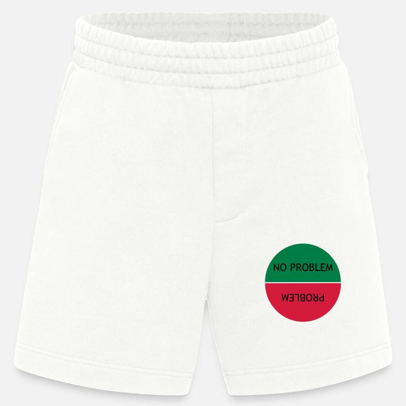 Kein Problem vs. Problem - Heavyweight Shorts - made by SPREAD  - OFF WHITE