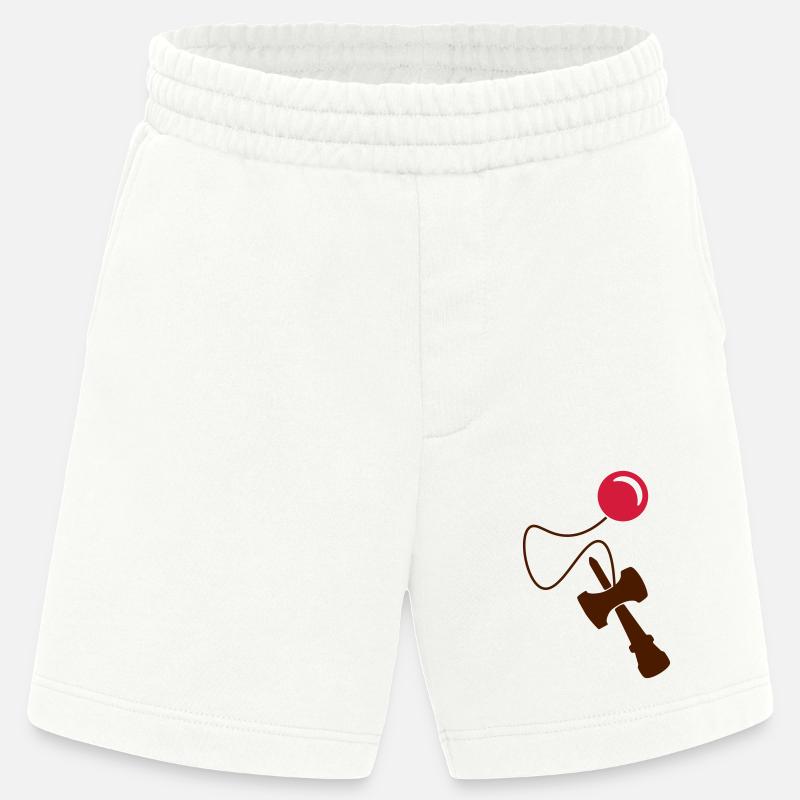 Kendama (2-Farbig) - Heavyweight Shorts - made by SPREAD  - OFF WHITE