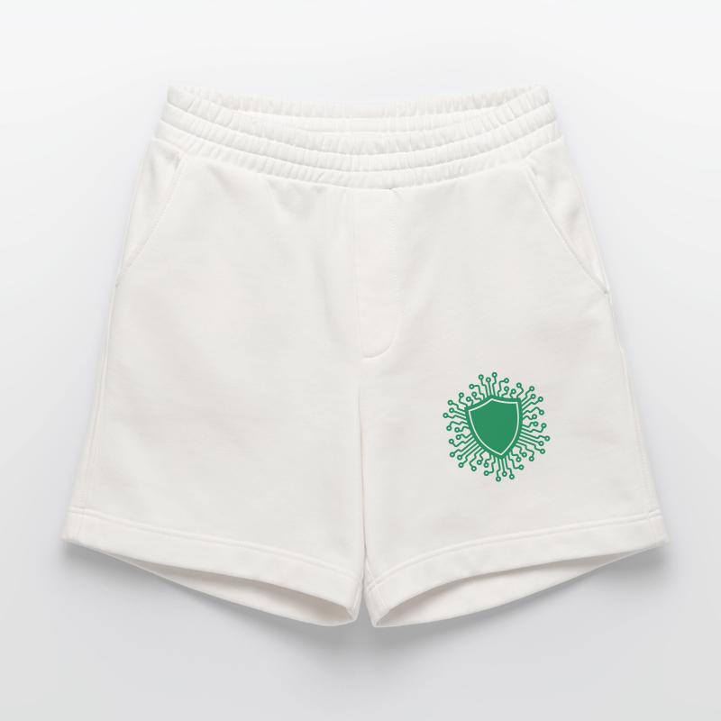 CYBER SECURITY SHIELD Heavyweight Shorts - made by SPREAD 