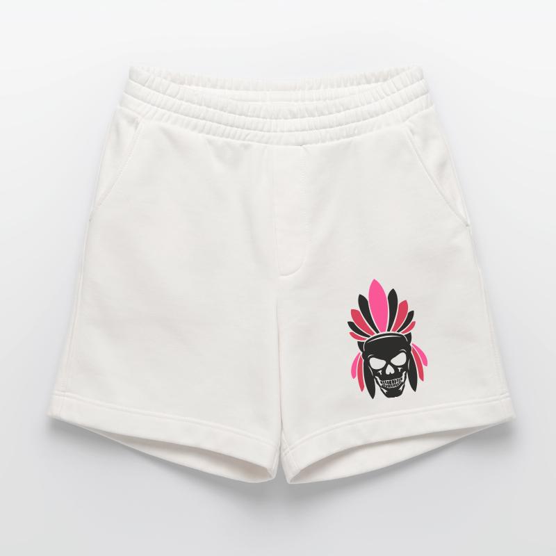 indianer skull Heavyweight Shorts - made by SPREAD 