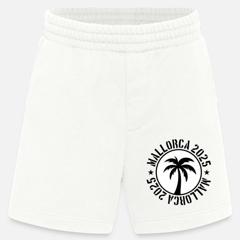 Mallorca 2025 Kreis - Heavyweight Shorts - made by SPREAD  - OFF WHITE