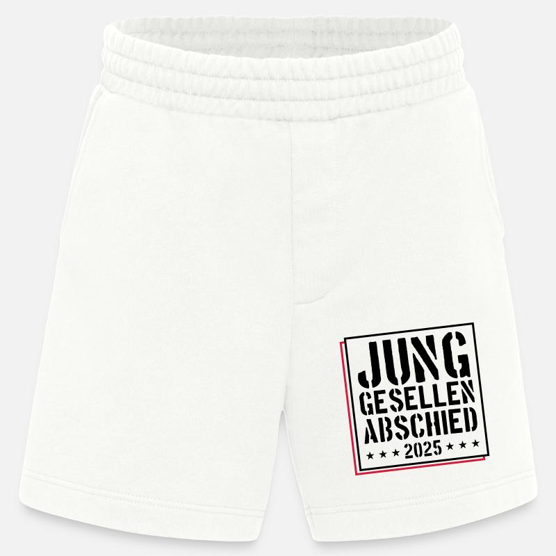 Junggesellenabschied 2025 Jga - Heavyweight Shorts - made by SPREAD  - OFF WHITE