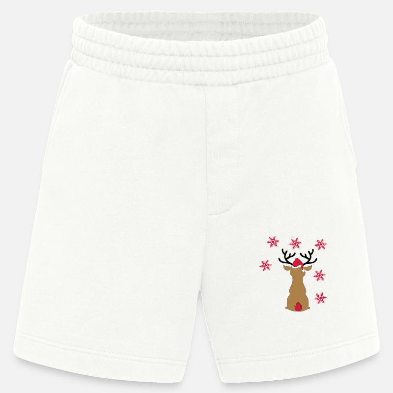elch - Heavyweight Shorts - made by SPREAD  - OFF WHITE