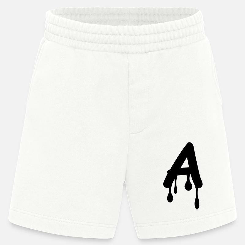 a_comic_graffiti - Heavyweight Shorts - made by SPREAD  - OFF WHITE
