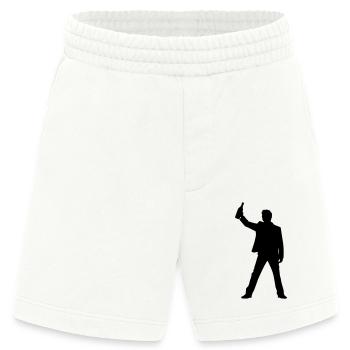 Betrunken Silhouette - Heavyweight Shorts - made by SPREAD  - OFF WHITE - Vorne