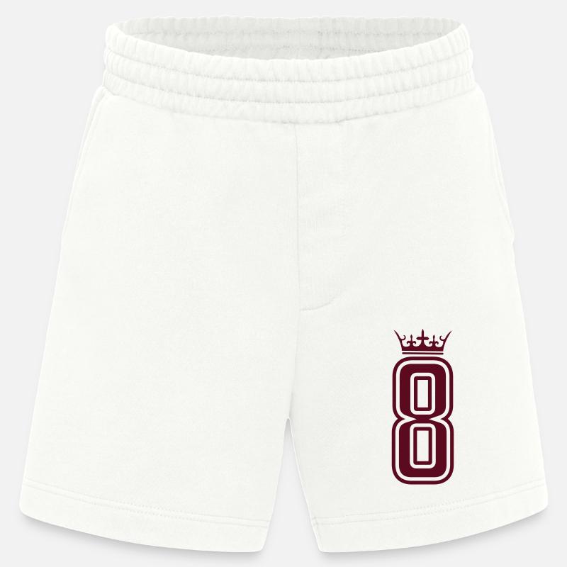 8 krone - Heavyweight Shorts - made by SPREAD  - OFF WHITE