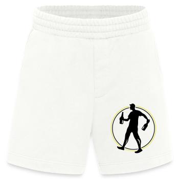 Silhouette Saufen - Heavyweight Shorts - made by SPREAD  - OFF WHITE - Vorne