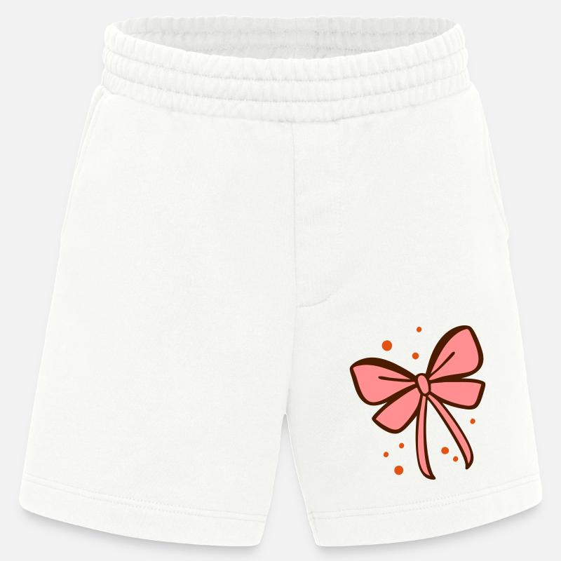 Schleife Geschenkschleife - Heavyweight Shorts - made by SPREAD  - OFF WHITE