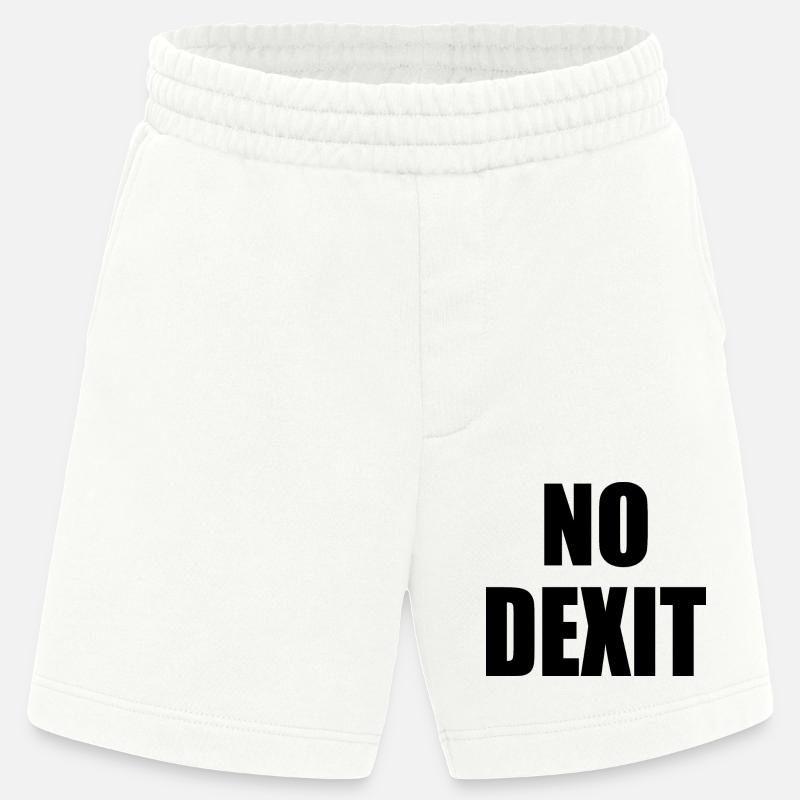 No dexit - Short bio épais fabriqué en UE - OFF WHITE