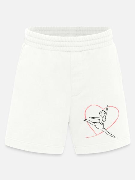 Tanzmariechen-Liebe - Heavyweight Shorts - made by SPREAD  - OFF WHITE
