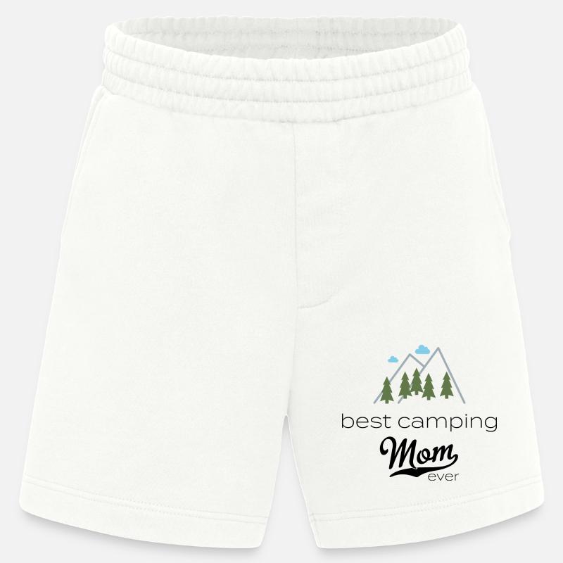 camper - Heavyweight Shorts - made by SPREAD  - OFF WHITE