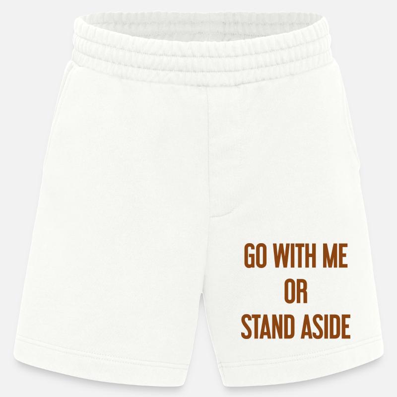 Geh mit oder beiseite - Heavyweight Shorts - made by SPREAD  - OFF WHITE