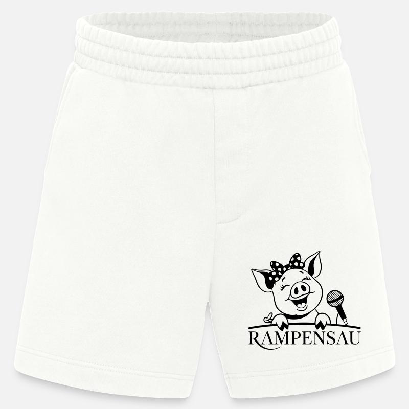 Ramp pig - Heavyweight Shorts - made by SPREAD  - OFF WHITE