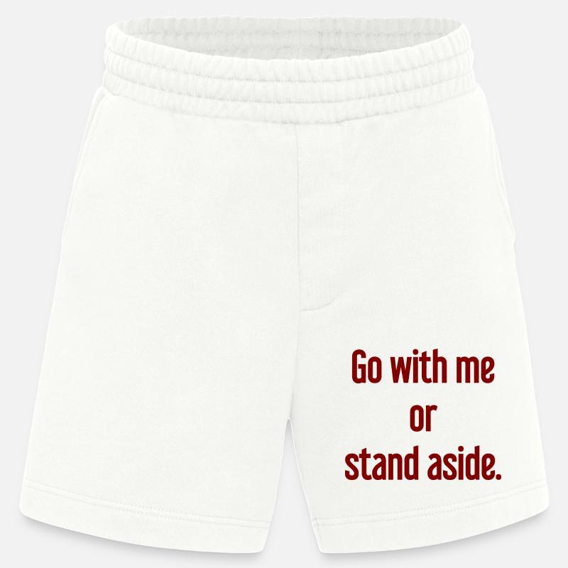Geh mit oder beiseite - Heavyweight Shorts - made by SPREAD  - OFF WHITE