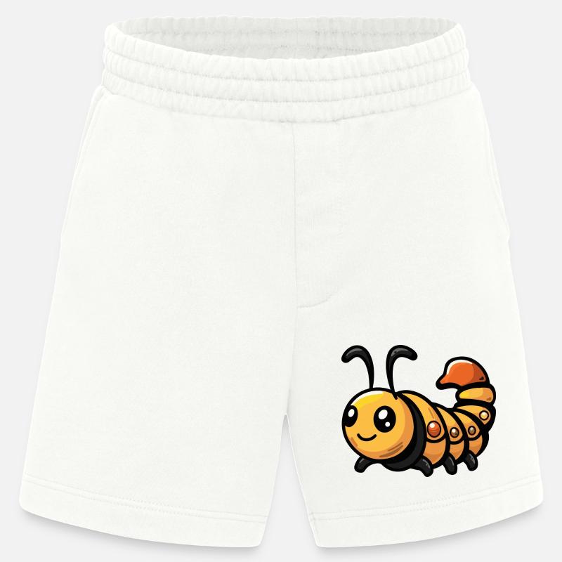 Wurm Comic - Heavyweight Shorts - made by SPREAD  - OFF WHITE
