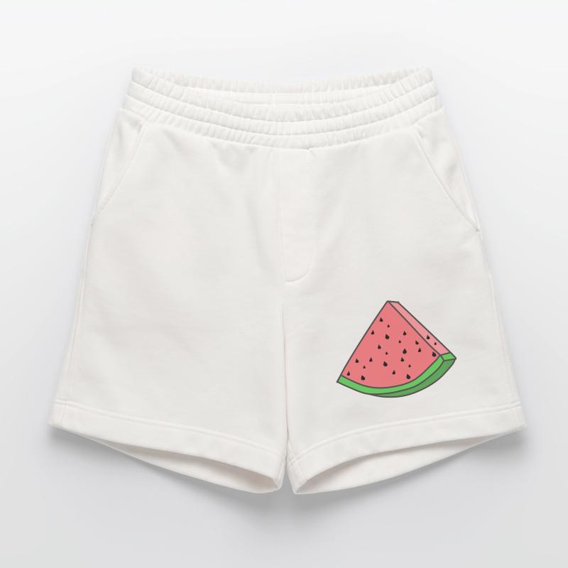 Pastèque Pastèque Pièces de pastèque Short bio épais fabriqué en UE