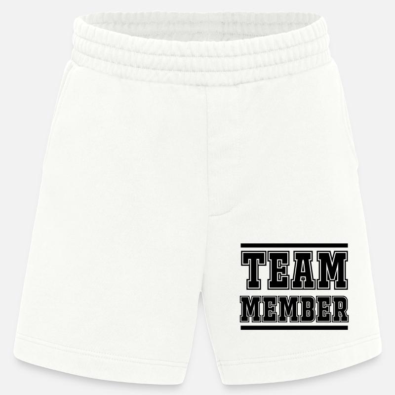 Membre de l’équipe 2 - Short bio épais fabriqué en UE - OFF WHITE