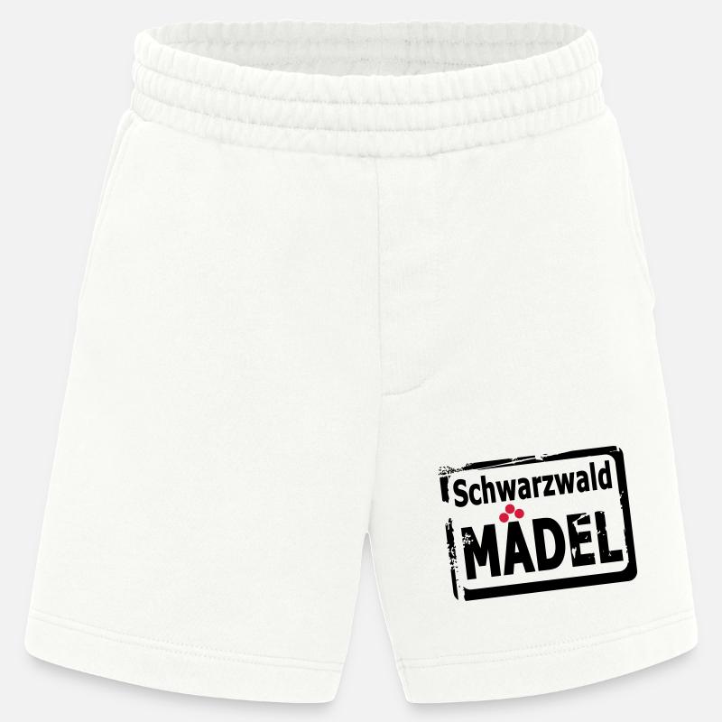 Schwarzwaldmädel - Heavyweight Shorts - made by SPREAD  - OFF WHITE