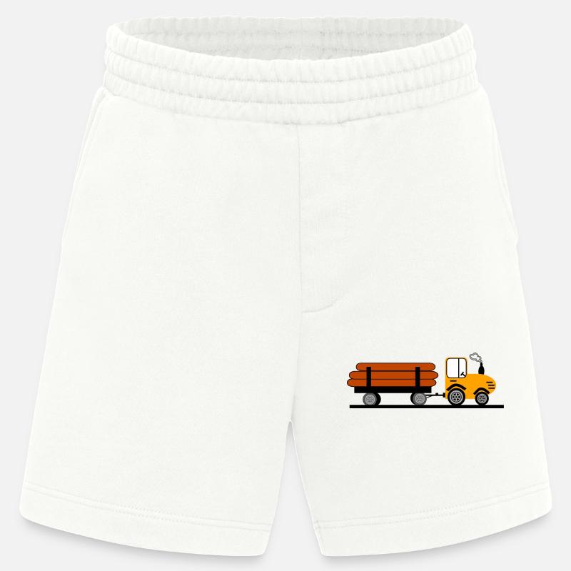 Traktor - Heavyweight Shorts - made by SPREAD - OFF WHITE