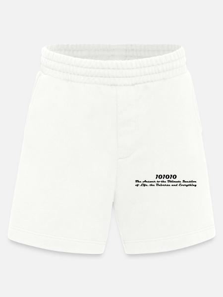 101010 - Short bio épais fabriqué en UE - OFF WHITE